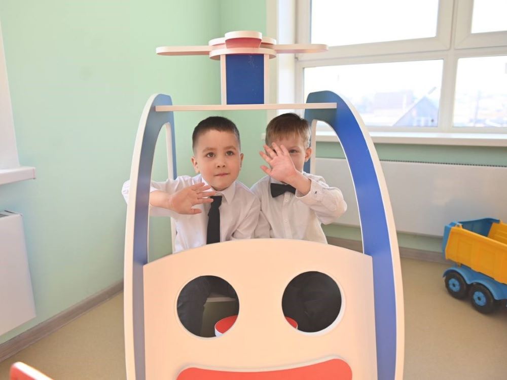 Новый детский сад открыт в селе Нижний Саянтуй