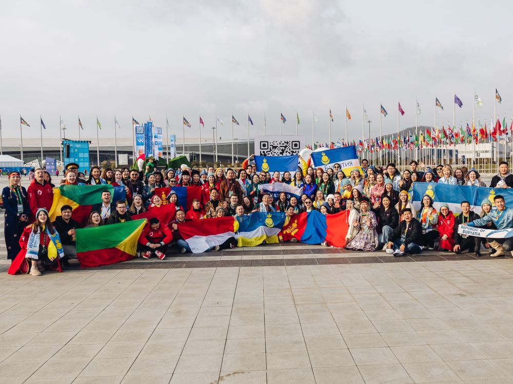 Бурятия и Монголия встретились на Всемирном фестивале молодежи